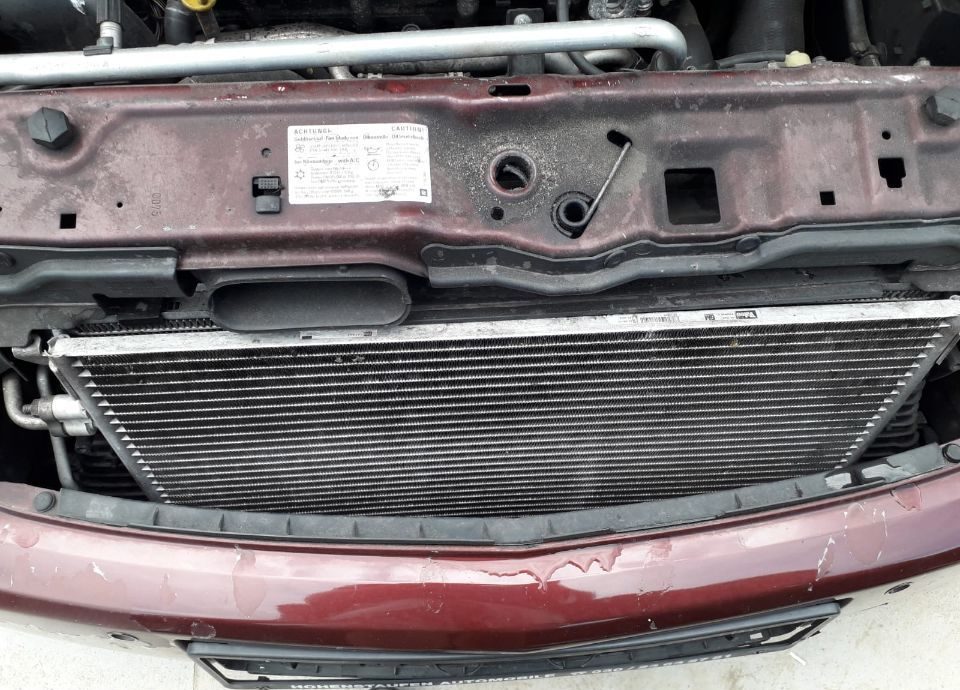 Радиатор opel vectra c