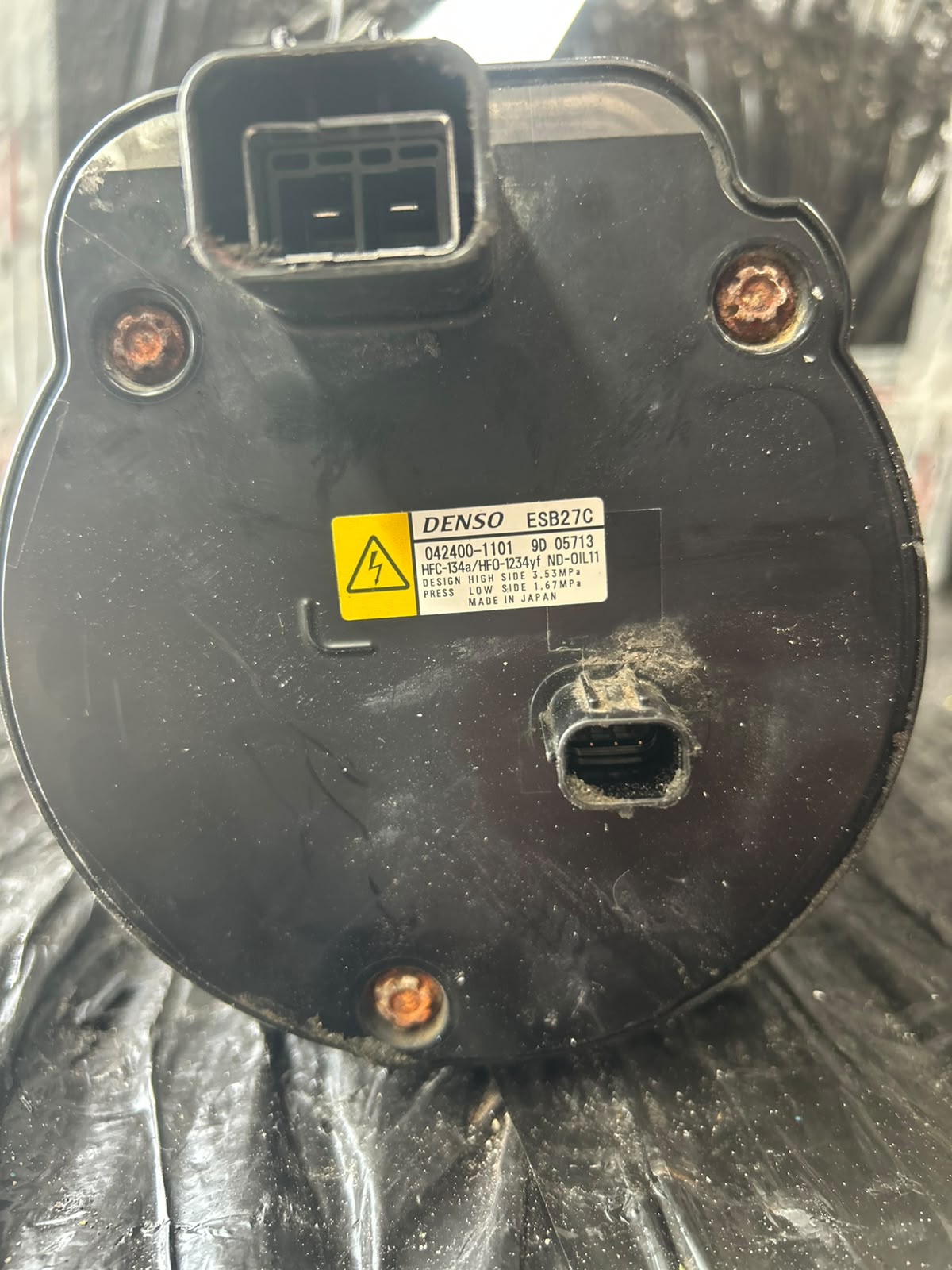 COMPRESOR CLIMA RAV 4 2019 - 2023 2.5 BENZINA HYBRID cod 042400 1101 - imagine 3