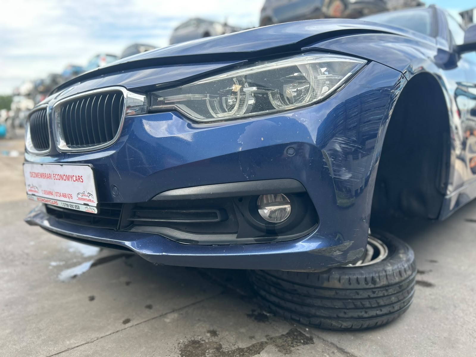 BARA FATA completa cu senzori de parcare si proiectoare BMW SERIA 3 (F31) FACELIFT - AN 2018 - imagine 2