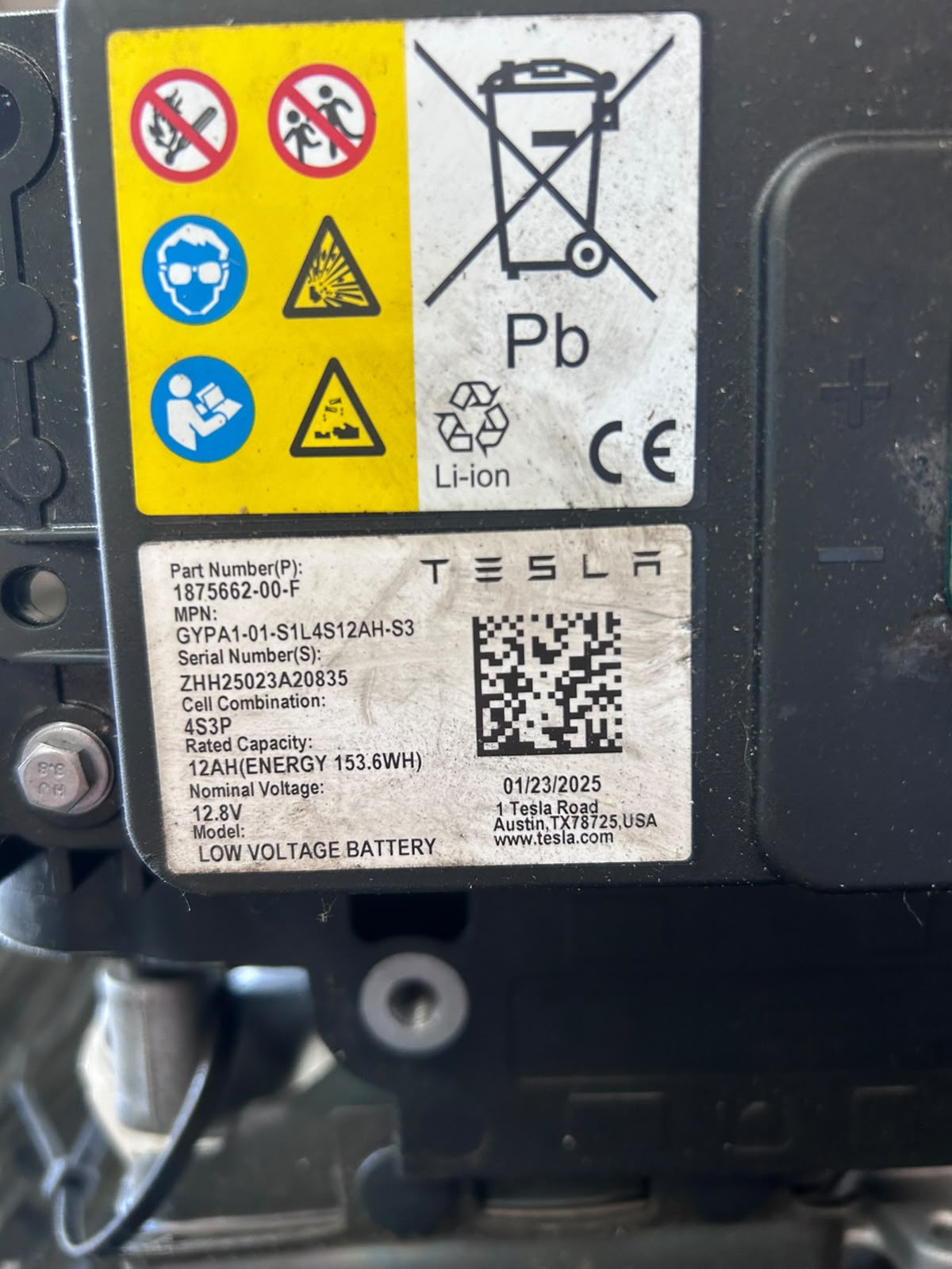 COMPRESOR CLIMA TESLA MODEL 3 - AN 2025 - COD OEM : 150125699M - imagine 5