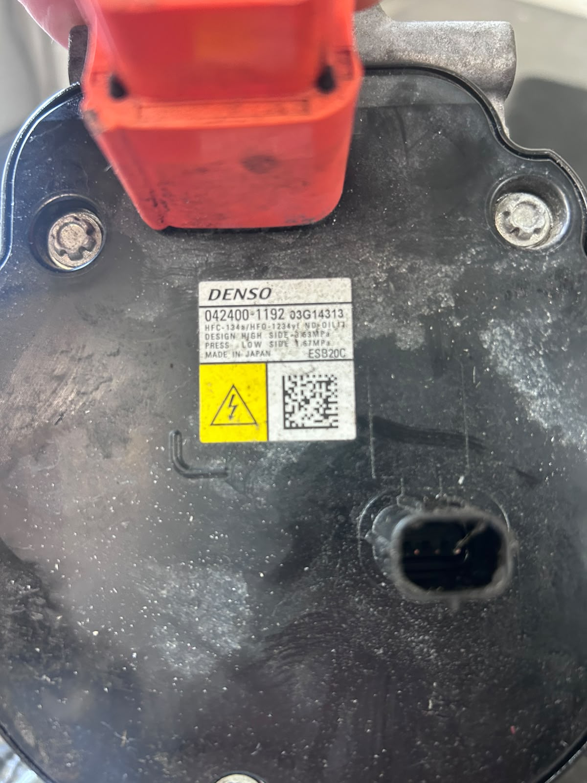 COMPRESOR CLIMA TOYOTA COROLLA 2.0HYBRID - AN 2023 - COD OEM : 0424001192 - imagine 3