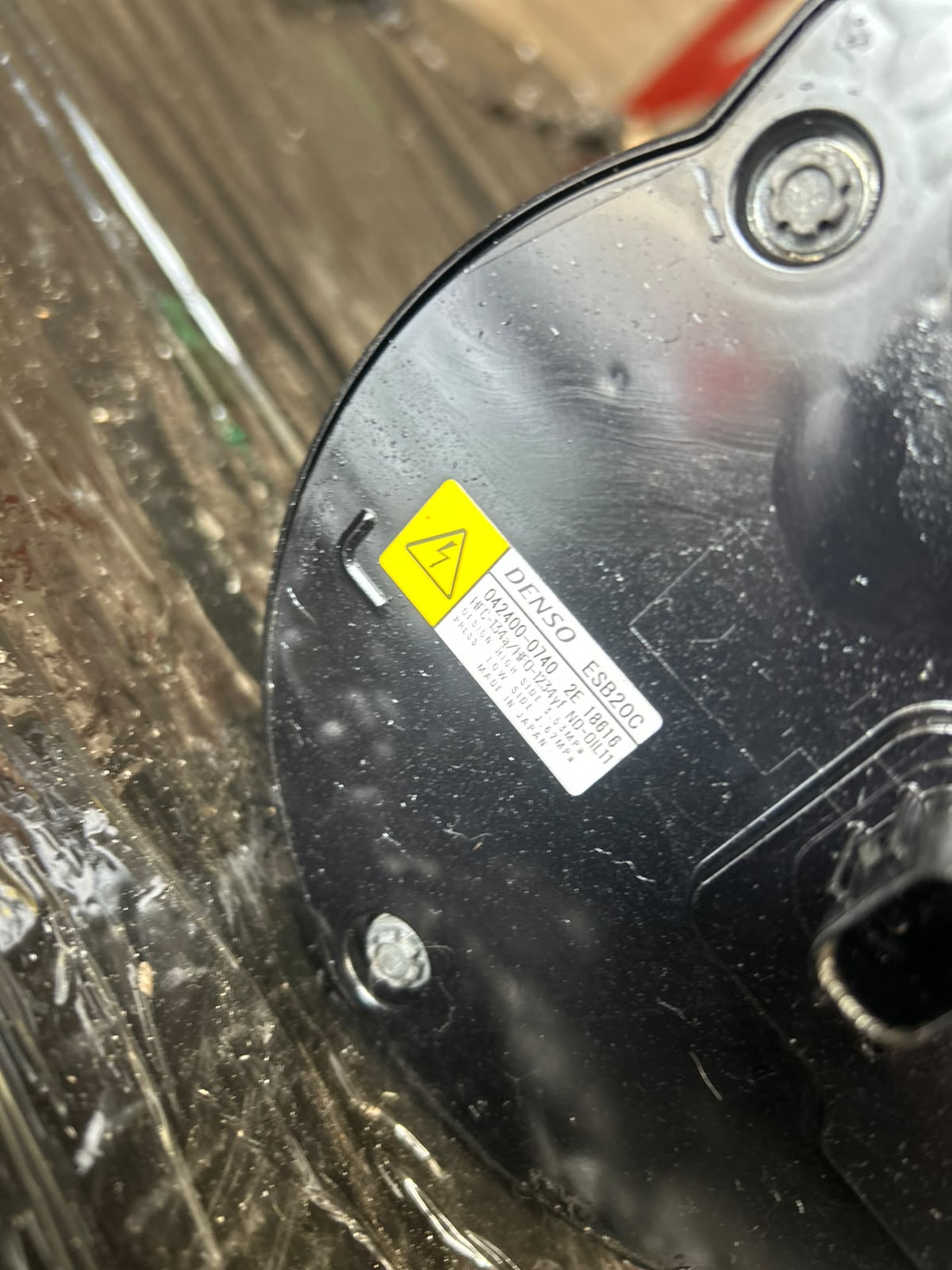 COMPRESOR CLIMA TOYOTA YARIS 1.5HYBRID - AN 2022 - COD OEM : 042400-0740 - imagine 4