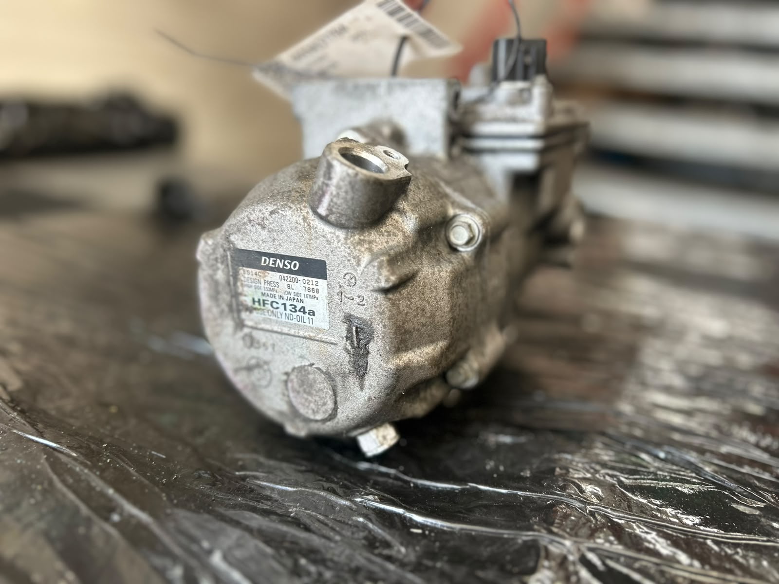 COMPRESOR CLIMA TOYOTA PRIUS 1.8BENZINA - AN 2010 - COD OEM : 042200-0212 - imagine 3
