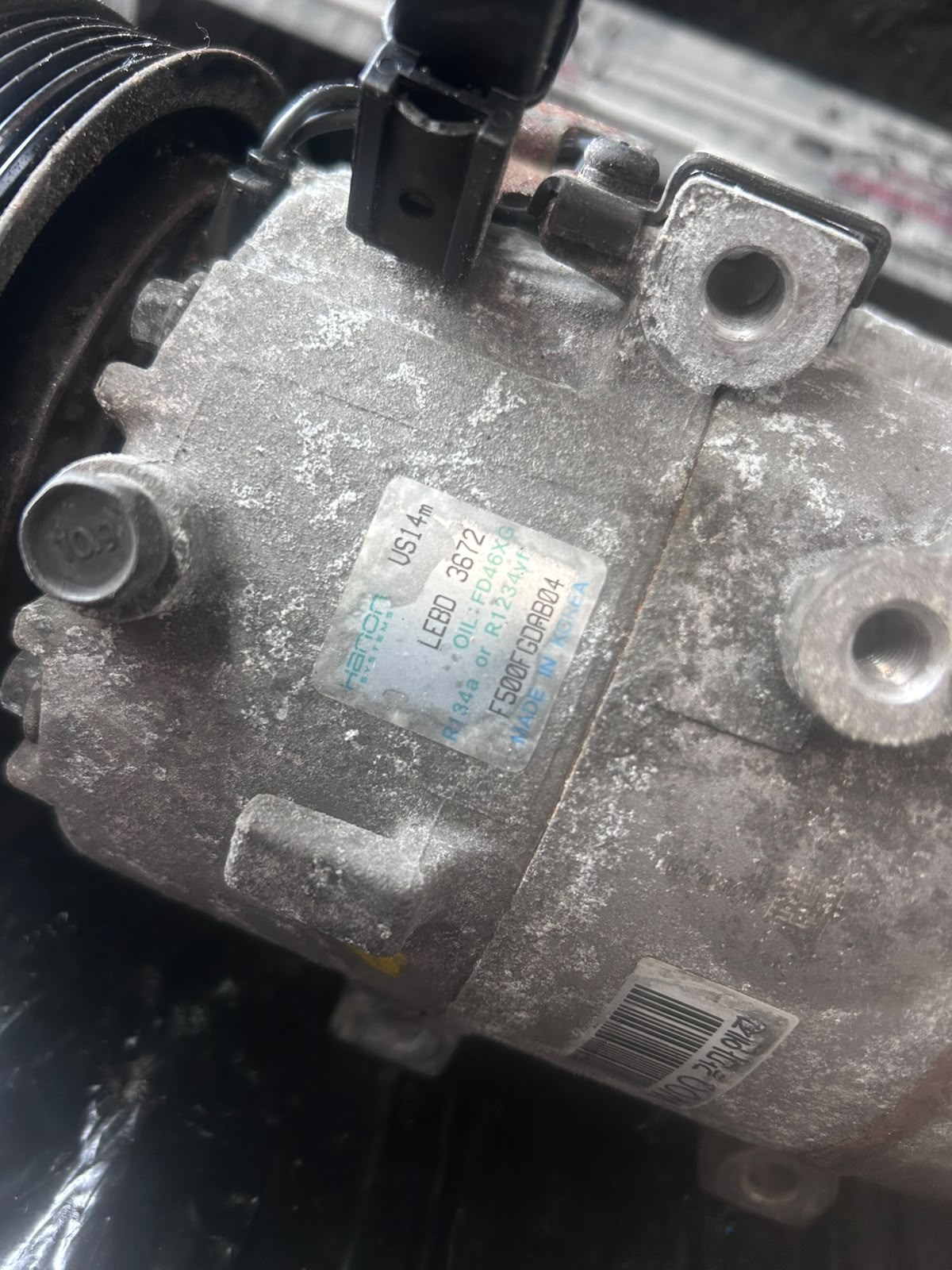 Compresor Clima Kia Soul - An 2016 - Cod OEM : F500FGDAB04 - imagine 2