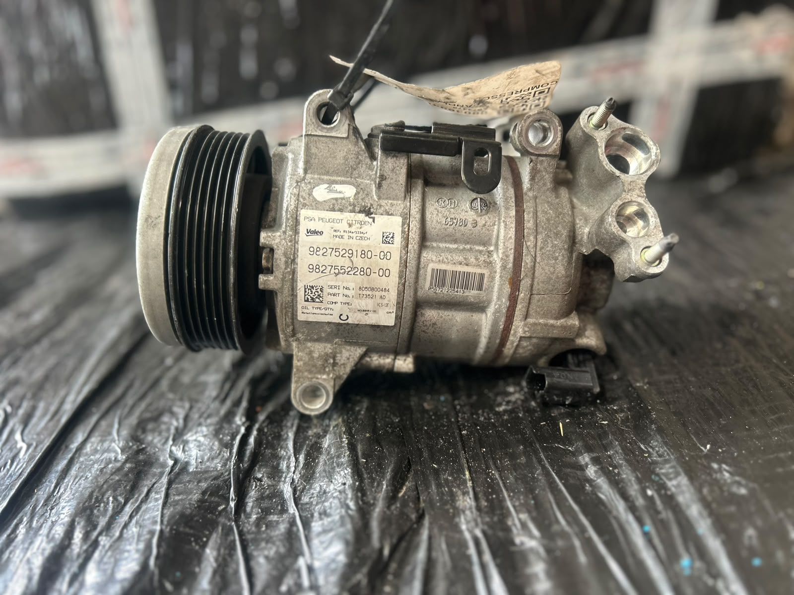 Compresor Clima Opel GrandLand X - An 2019 - Cod OEM : 9827529180