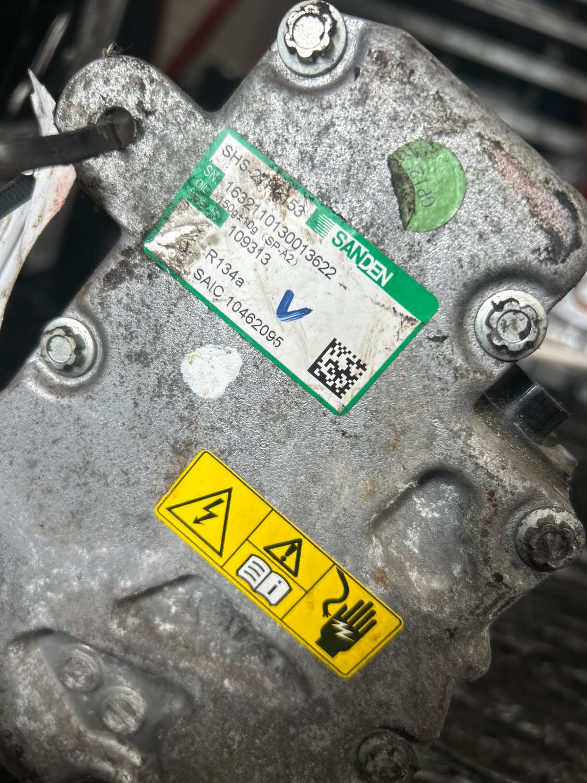 Compresor Clima MG ZS - An 2022 - Cod OEM : 02765091E2 - imagine 4