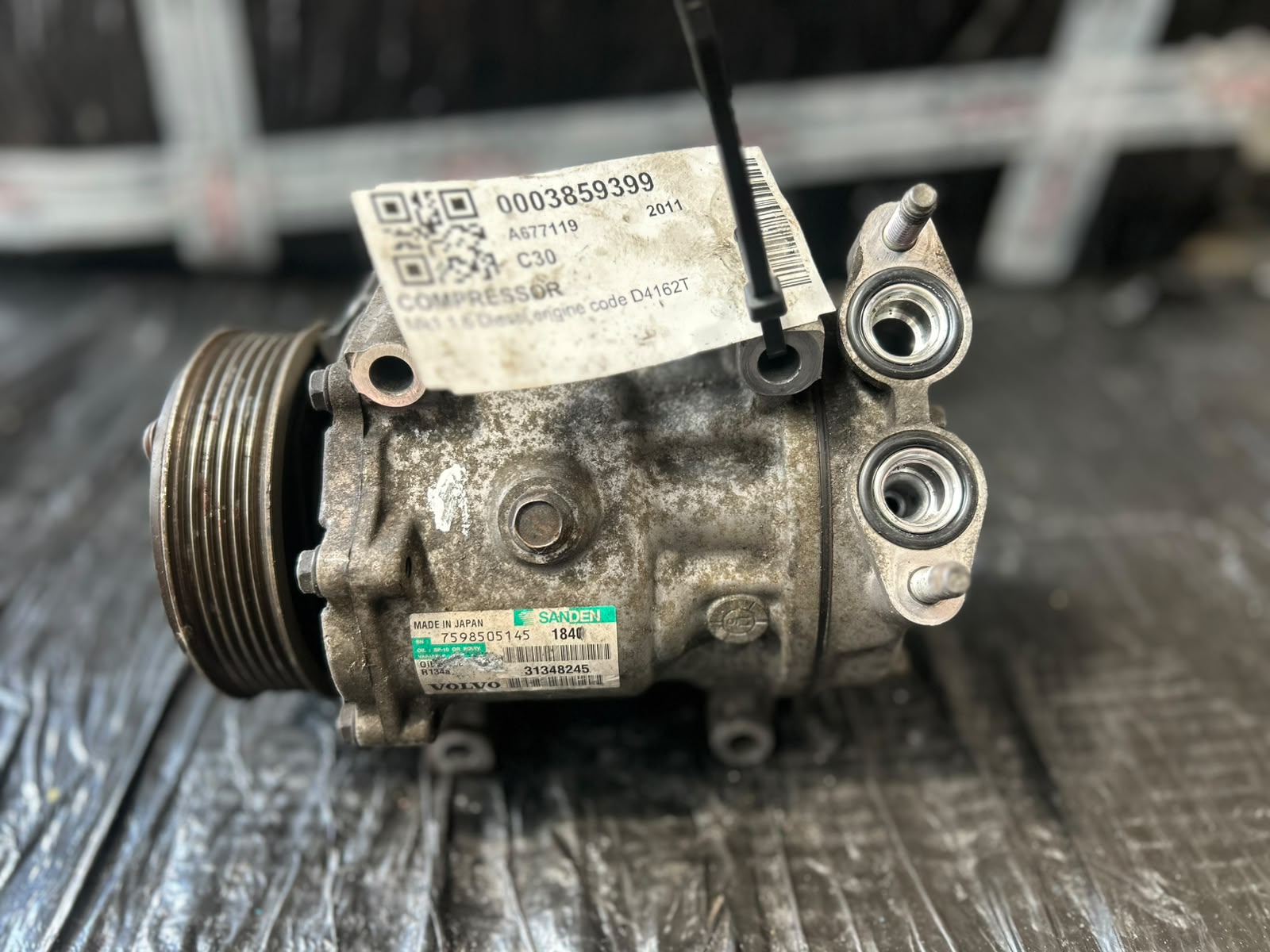 Compresor Clima Volvo C30/V50/S60/V60/S80/V70/S40 - An 2011 - Cod OEM : 31348245 - imagine 3