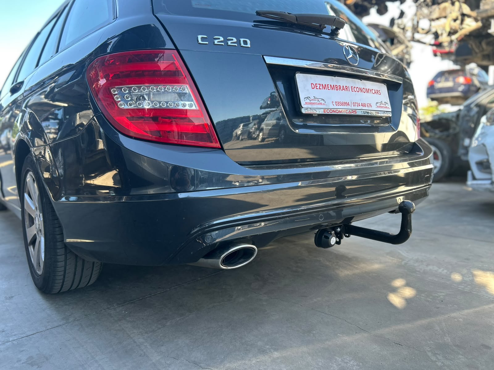 Bara spate completa cu senzori Mercedes-Benz C-Class W204 Facelift Combi - An 2013 - imagine 2