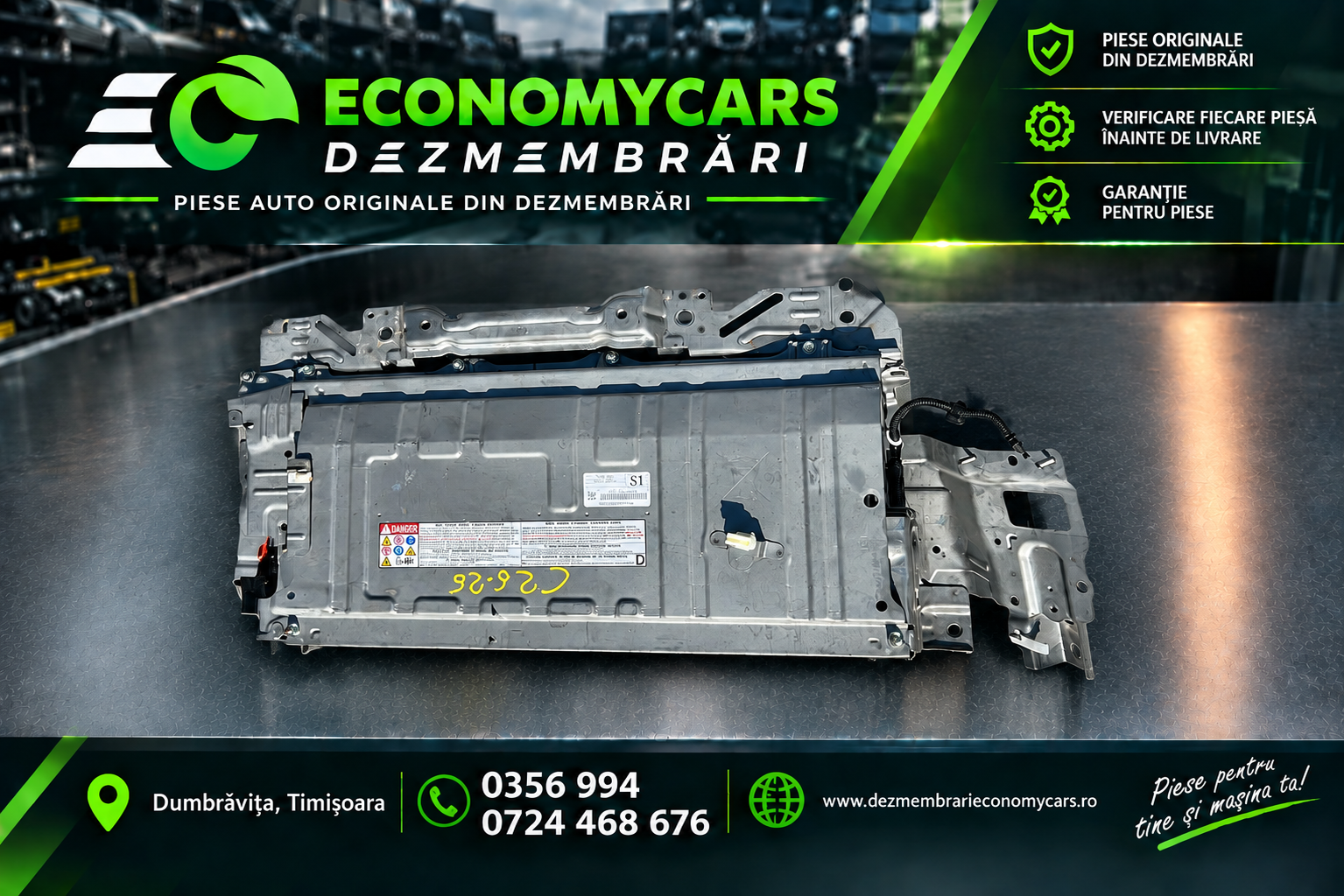 Baterie Hybrid Toyota Auris - AN 2012-2018 - COD : G928012020