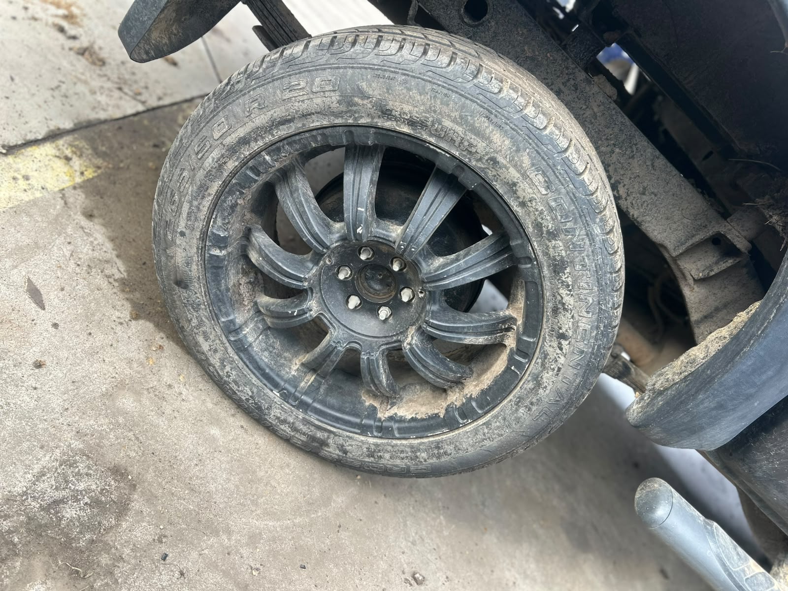 Jante Aliaj Nissan Navara - An 2007 - 265/50/R20
