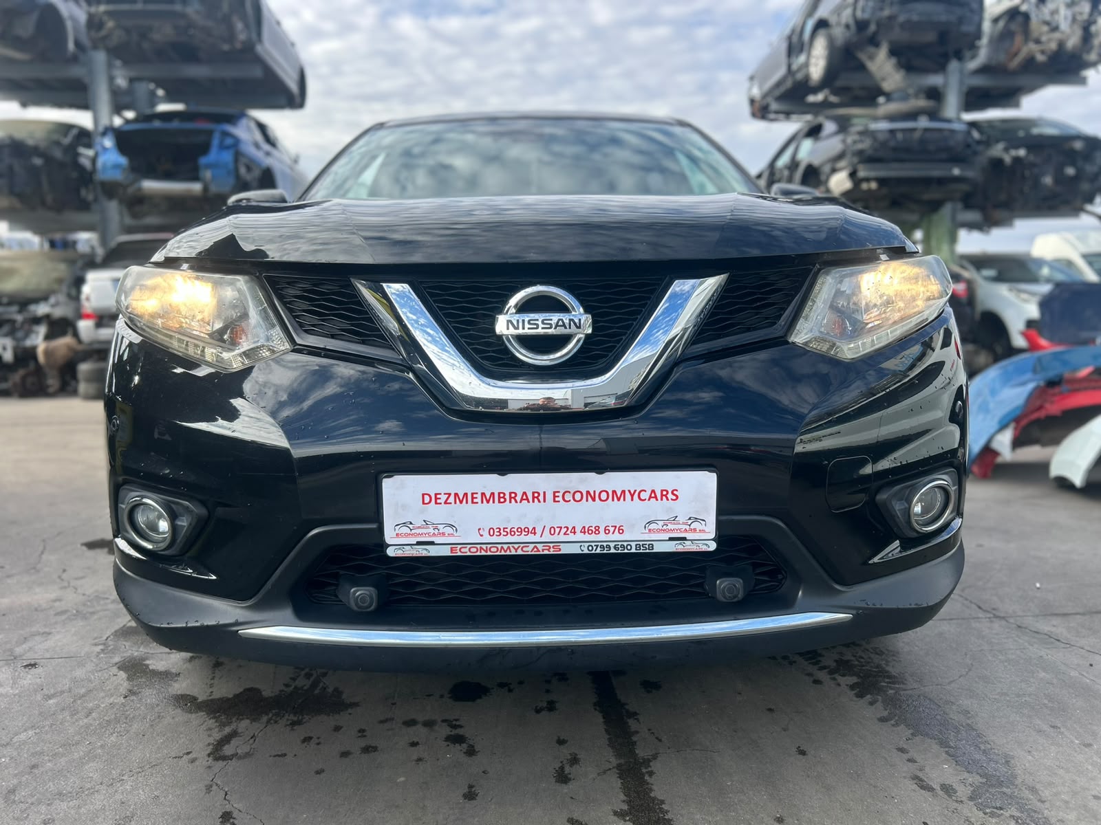 Bara fata completa cu senzori si proiectoare Nissan X-trail - An 2016