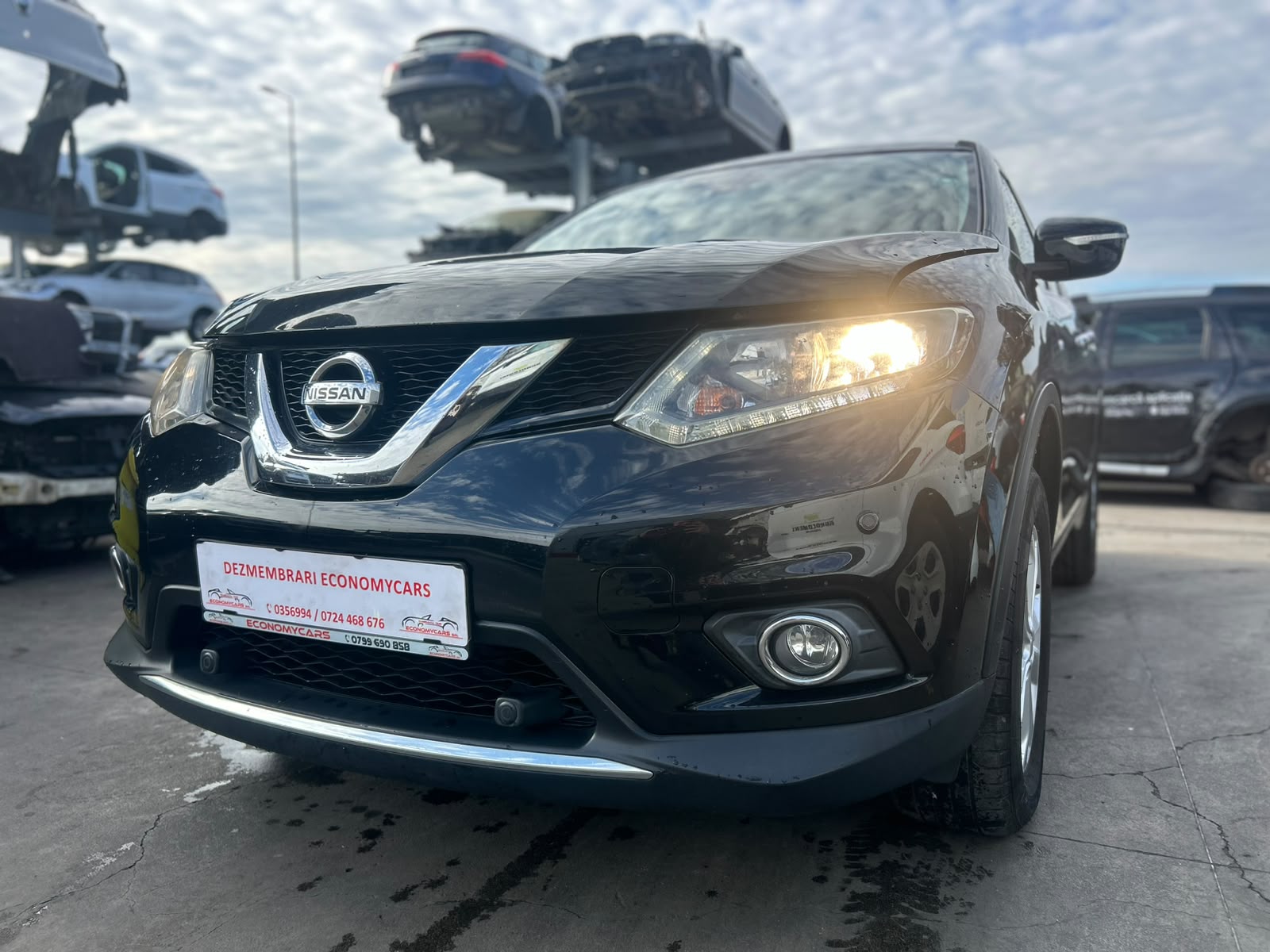 Bara fata completa cu senzori si proiectoare Nissan X-trail - An 2016 - imagine 4