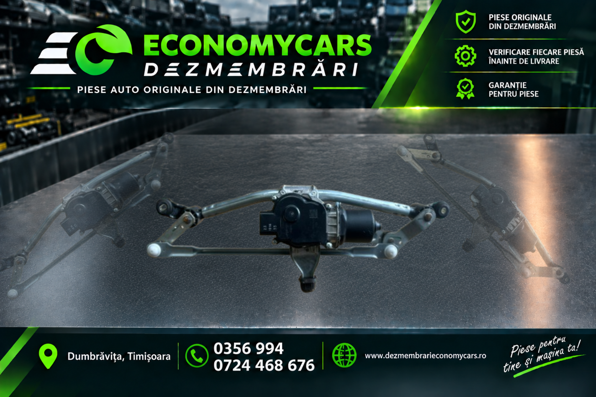 Ansamblu stergatoare Dacia Jogger - An 2024